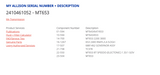 Allison MT653 Transmission w/ PTO Provision For Sale