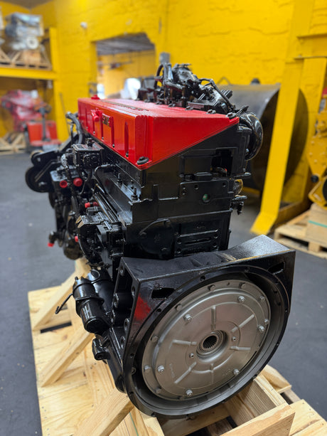 CUMMINS ISM ENGINE FOR SALE VIEW FROM THE FLYWHEEL HOUSING AND CLUTCH