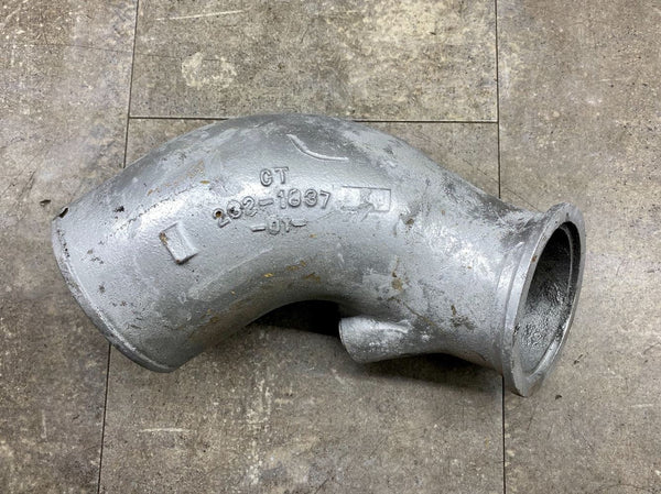 Caterpillar C15 Engine Turbo Air Intake Transfer Elbow Tube