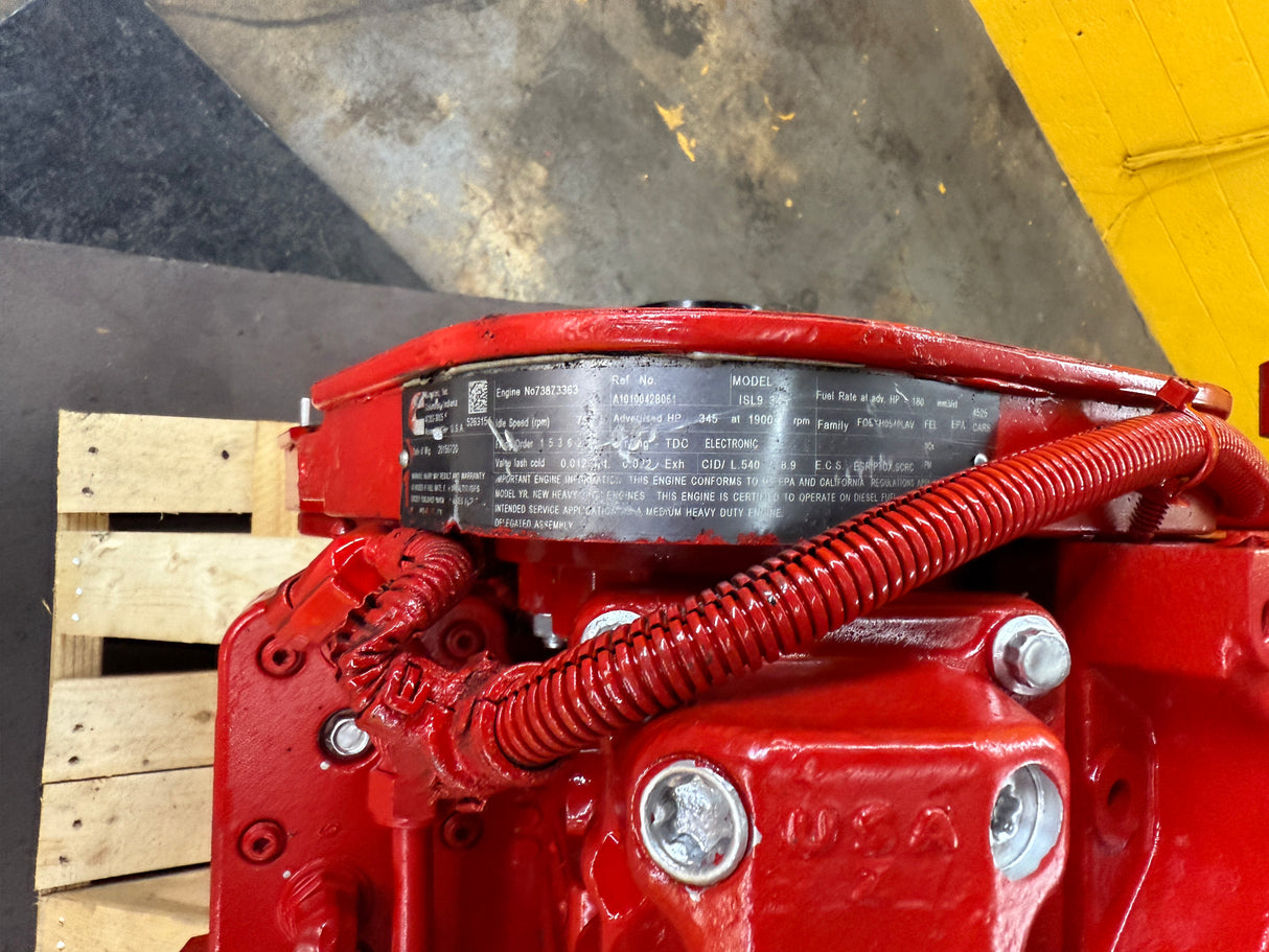 2015 Cummins ISL9 Diesel Engine For Sale, CPL# 4525, CM2350 L101