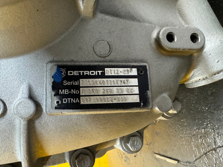 2015 Detroit DT12-OB Transmission, off 2015 Cascadia w/ Detroit DD13