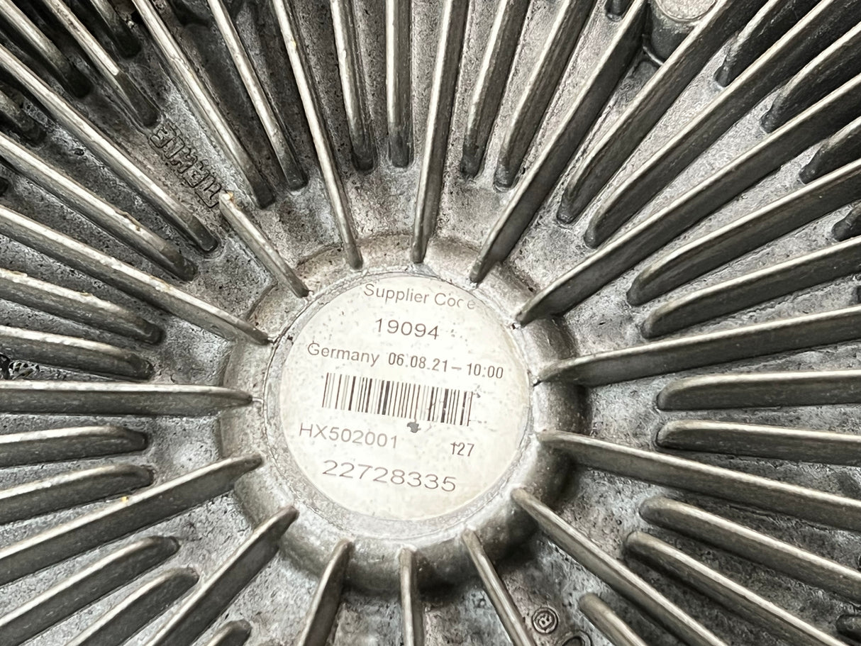 Mack MP7 HX502001 Viscous Fan Clutch Part # 2728335 For Sale