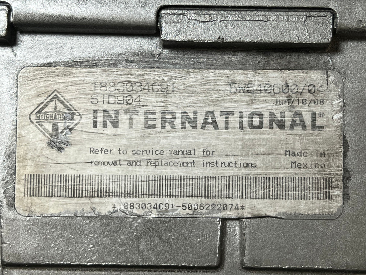 2008 International Navistar Maxxforce Engine Control Module (ECM) 1883034C91