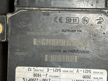 2007 Allison 2100-2200PTS Transmission Control Module (TCM) 29545322