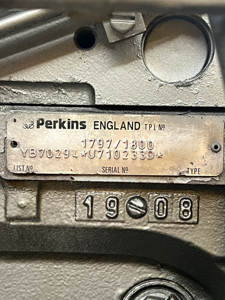 Perkins 1797/1800 Diesel Engine For Sale, YB70294