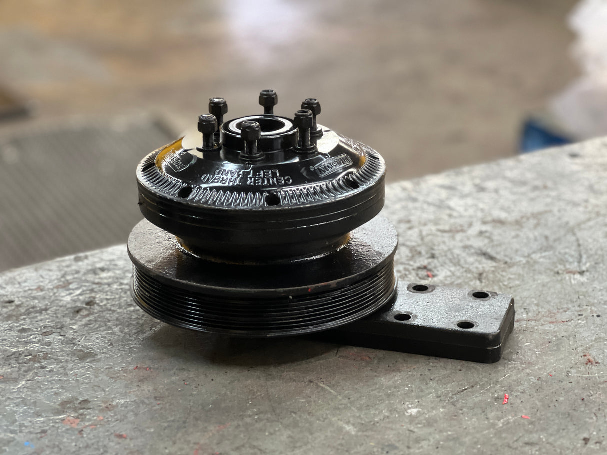 Caterpillar C13 Horton Fan Clutch Part # 79A9298, Pulley Part # 601720, Base Part # 601702 For Sale