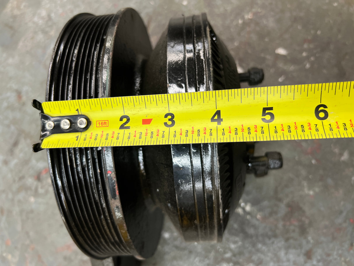 Caterpillar C13 Horton Fan Clutch Part # 79A9298, Pulley Part # 601720, Base Part # 601702 For Sale