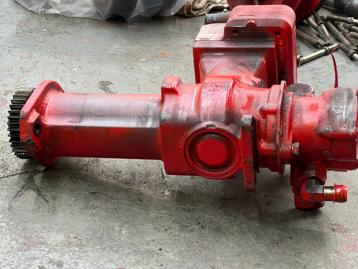 WABCO Air Compressor Part # 5286958RX w/ Steering Pump Part # 14-14323-001 For Sale
