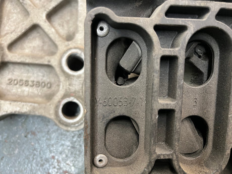 Volvo / Mack Rear Left Engine Mount Part # 20563800, Rubber Cushion Part # 20499469