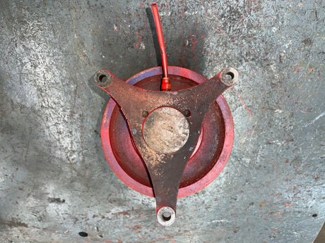 Cummins ISX15 Borg Warner Fan Clutch Pulley Part # 010021876, Mounting Base Part # 010021997