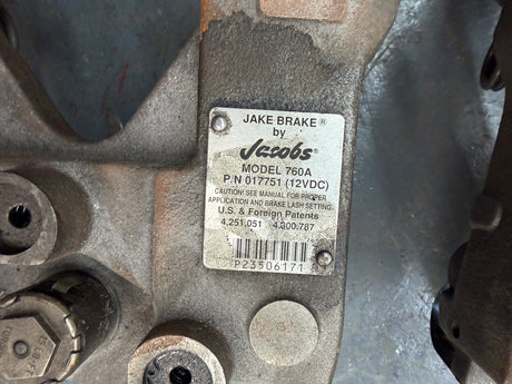 Detroit SERIES 60 760A Engine Brake For Sale, 017751, 23506171 (SET of 3)