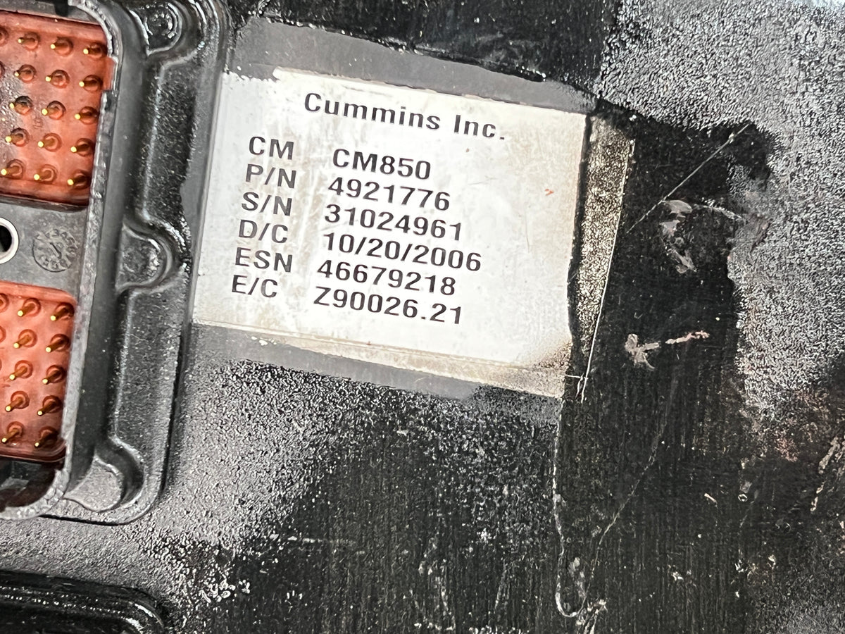 Cummins CM850 Engine Control Module (ECM) 4921776 For Sale