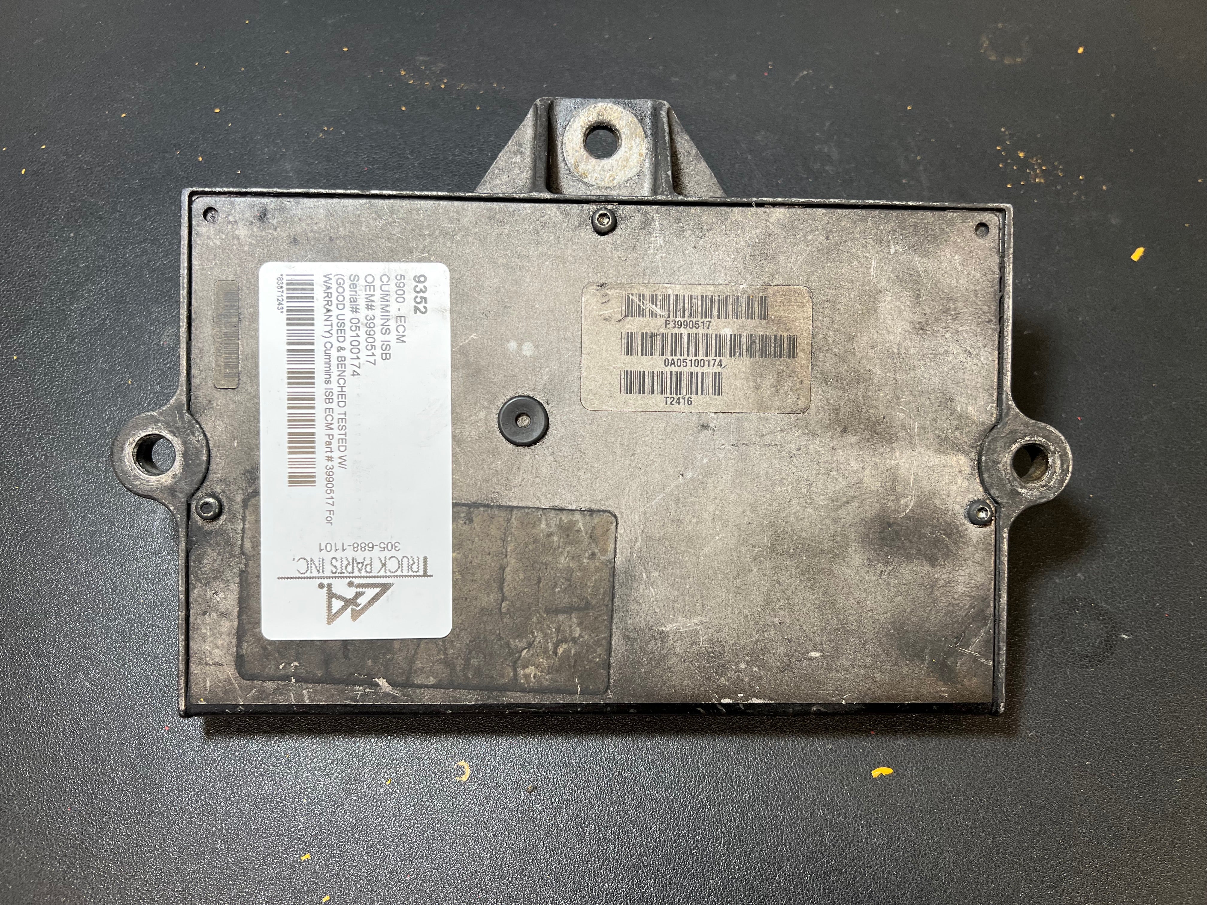 2006 Cummins QSB5.9 CM550 Engine Control Module (ECM) 3990517 – CA