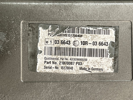 Volvo D13 After-treatment Control Module (ACM) 21870087 P03 For Sale