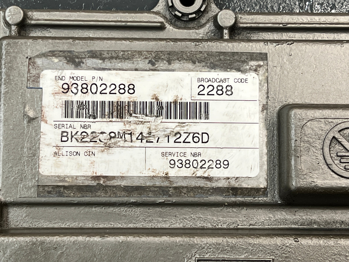 Allison 29542725 Transmission Control Module TCM For Sale