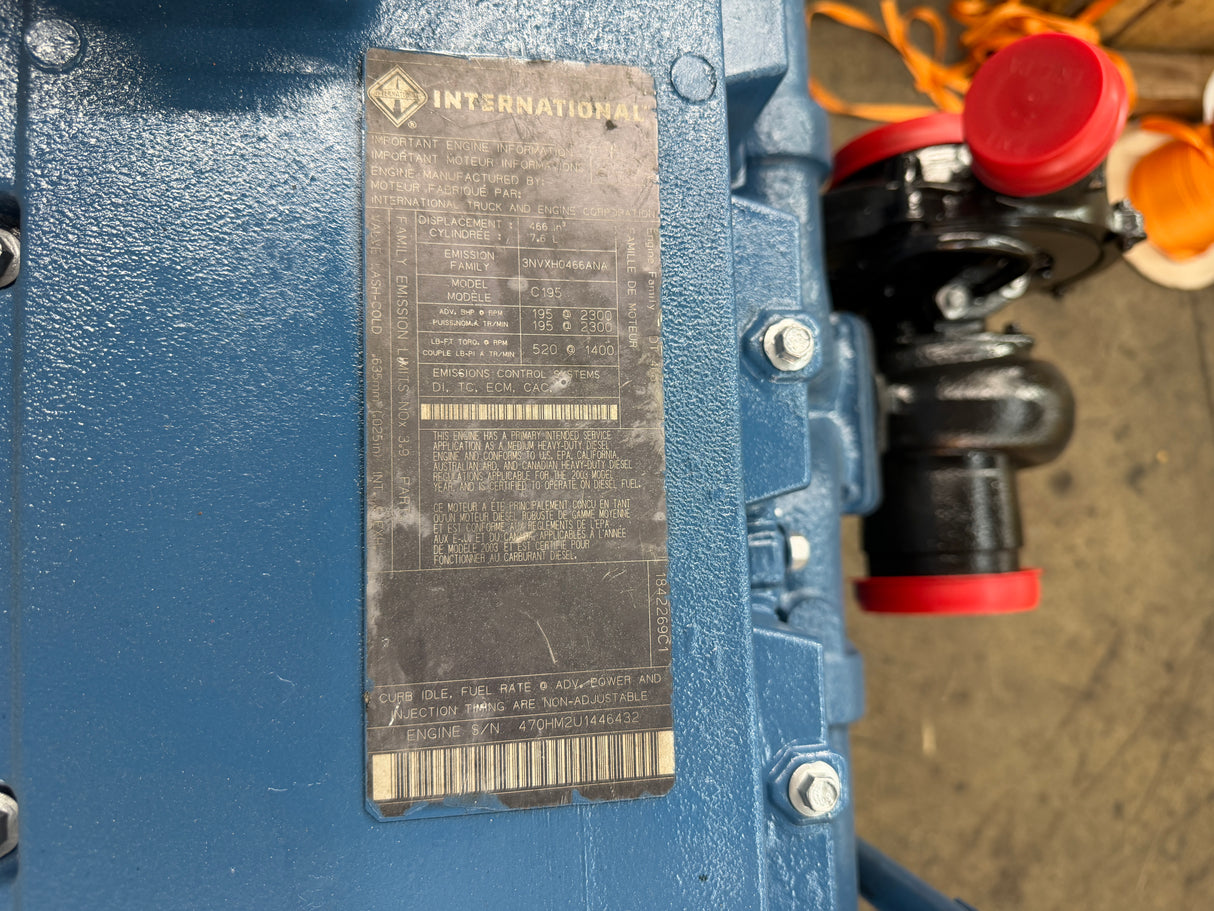 2003 International DT466E Diesel Engine For Sale