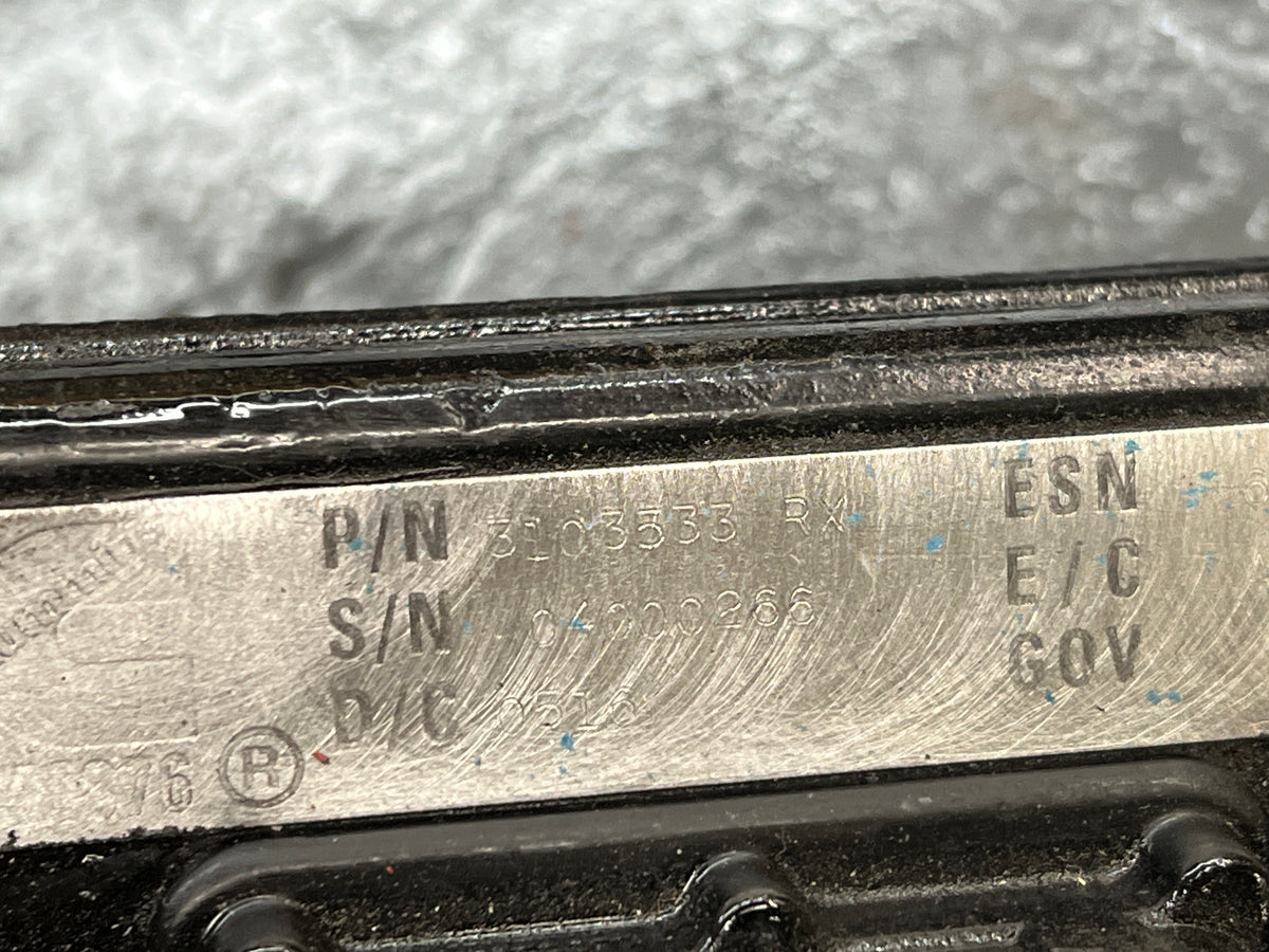 2006 Cummins CM875 Engine Control Module (ECM) 3103533 w/ Cooling Plate 3335372 For Sale