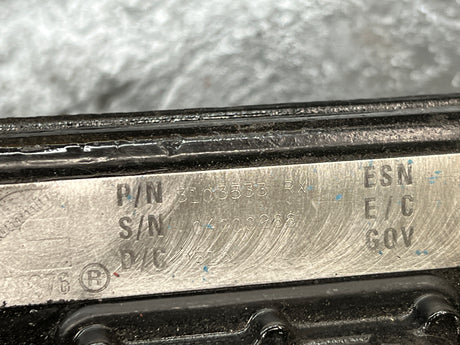 2006 Cummins CM875 Engine Control Module (ECM) 3103533 w/ Cooling Plate 3335372 For Sale