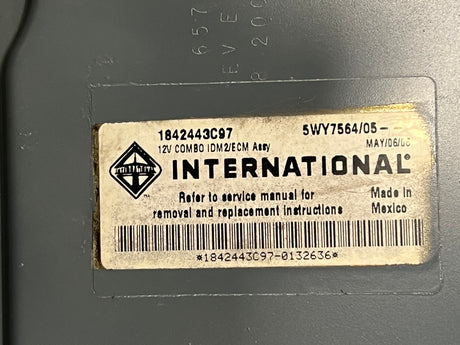 International DT466E ECM/ECU/PCU/PCM Part # 1839368C1. 1842443C97