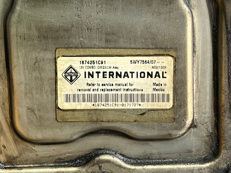 2006 International DT466E Engine Control Module (ECM) Part # 1874251C91, 1839368C2 For Sale