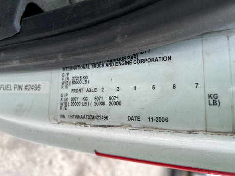 2007 International 7400 SFA Cab for Sale