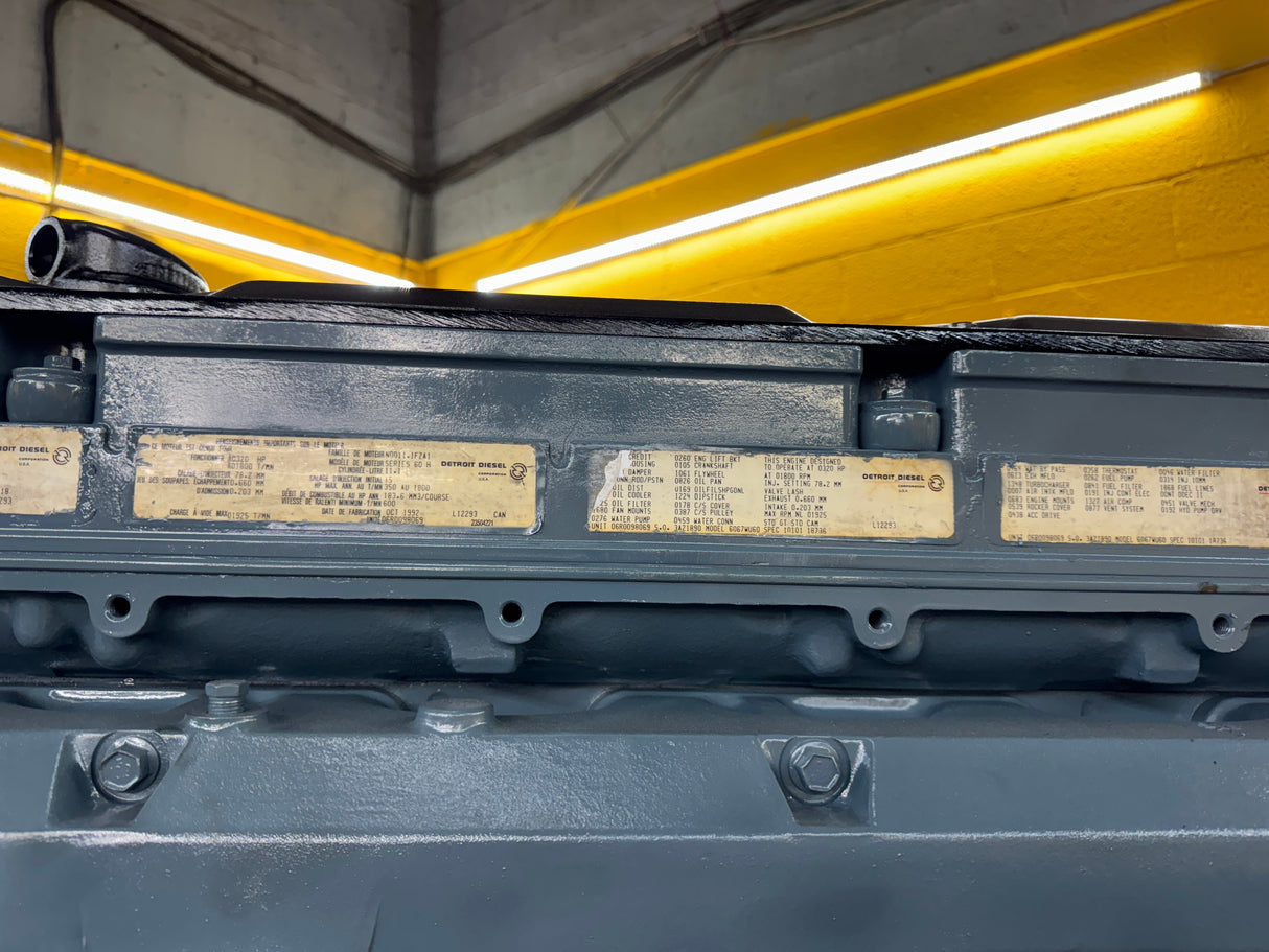 1992 Detroit Series 60 11.1L Diesel Engine For Sale, DDEC2