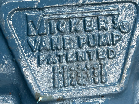 Vicker’s Hydraulic Pump Patent # 2.544.987, 2.544.986