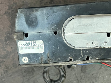 Blue Bird Transpec Retractable Stop Sign Part # 7000-011-A31-01