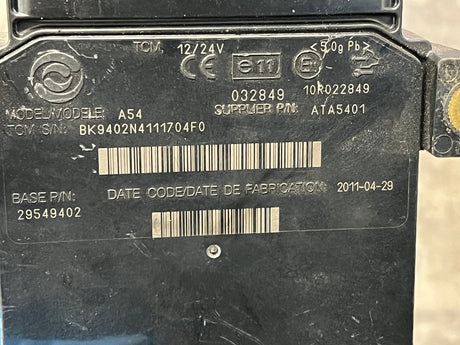 2010 Allison Transmission Control module (TCM) Part # 29549402