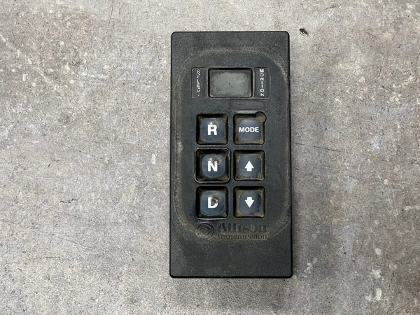 2006 Allison Transmission Push Button Electric Shifter Pad 29544831