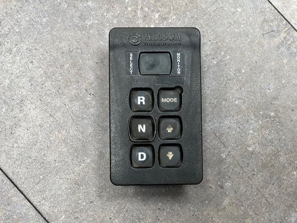 2006 Allison Transmission Push Button Electronic Shift Pad Part # 29544830