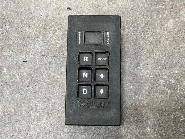 2010 Allison 29546171 Transmission Push Button Electric Shift Pad