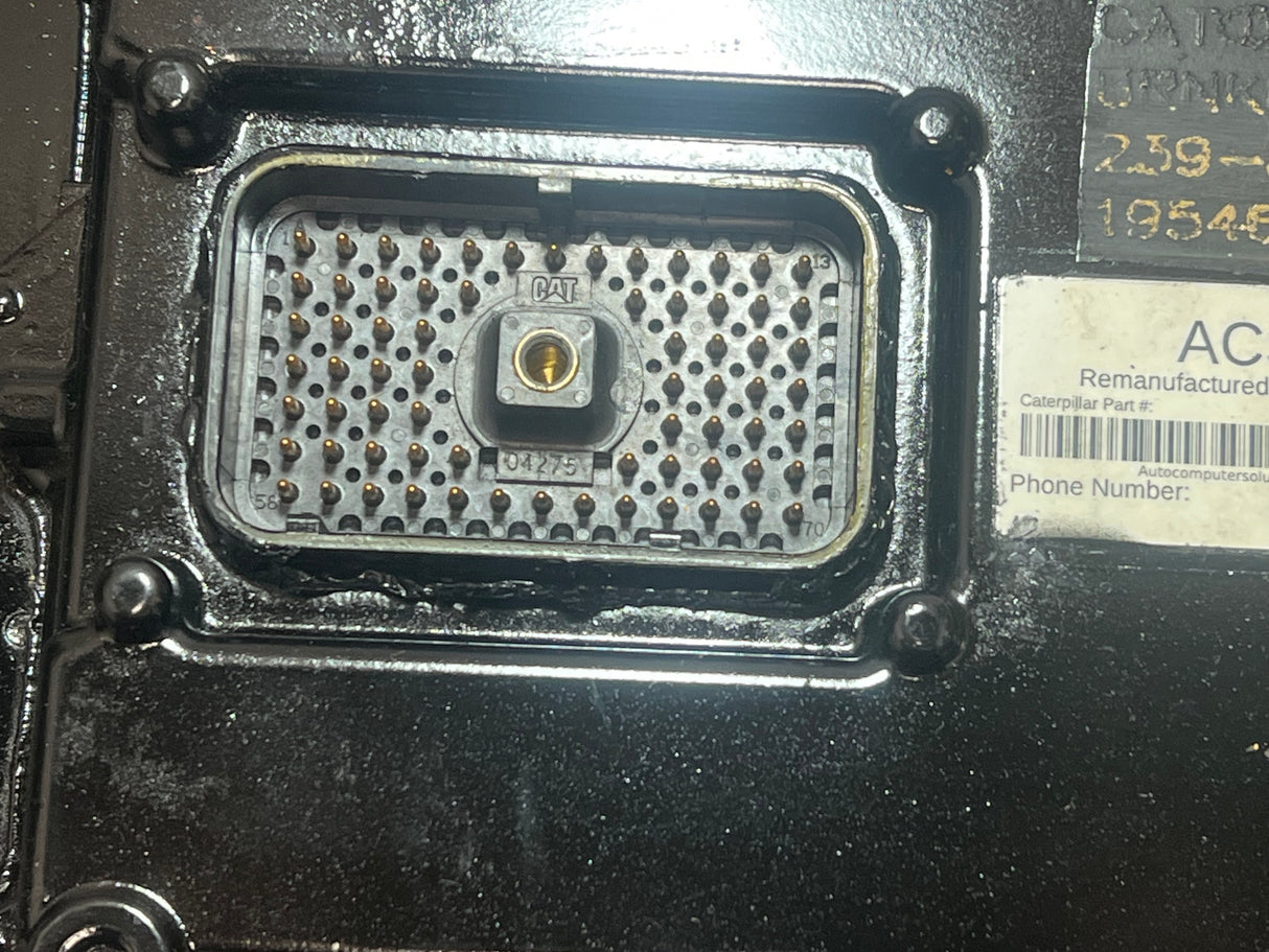 2005 Caterpillar C7 Engine Control Module (ECM) Part # 239-8277-00, 70-PIN, KAL PREFIX
