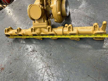 OEM Caterpillar 3116 / 3126 3-Part Exhaust Manifold w/ Turbocharger