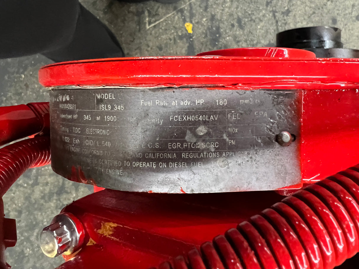 2015 Cummins ISL9 Diesel Engine For Sale, CPL# 4525
