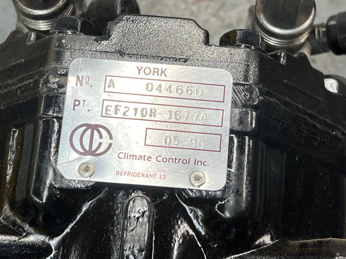 CCI York A/C Compressor Part # EF210R-16774, 012-05526, 12-5516, G-33