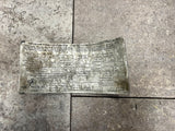 1992 Mack E7 Injector Part # HNM 780322, NHM 78035, Mechanical E7
