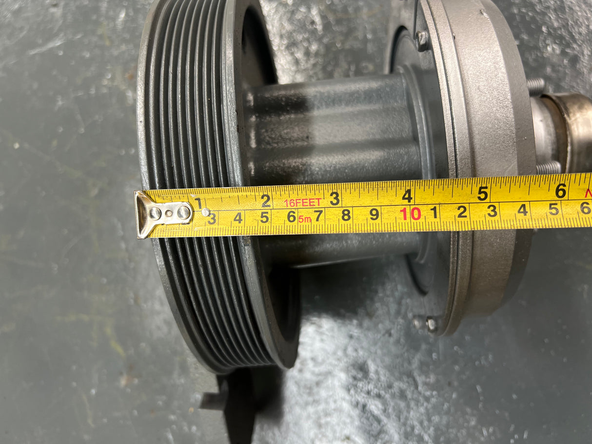 BorgWarner 1090-09500-01 Fan Clutch, Pulley P/N 44217, Base P/N 44219 For Sale