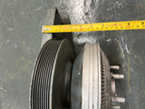 Caterpillar C13 Fan Clutch Mounting Base Part # 601702, Pulley Part # 601703