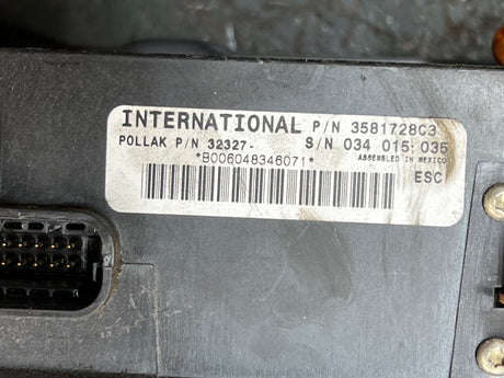 International Body Control Module (BCM) Part # 3581728C3, Pollak # 32327