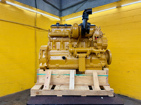 1989 Caterpillar 3406B Diesel Engine with Jake Brakes, AIR TO AIR