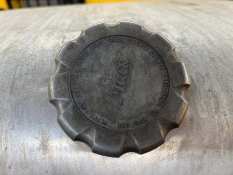 Mack D-Shape Aluminum Fuel Tank Dimensions: 34" L x 23" W x 25" H For Sale
