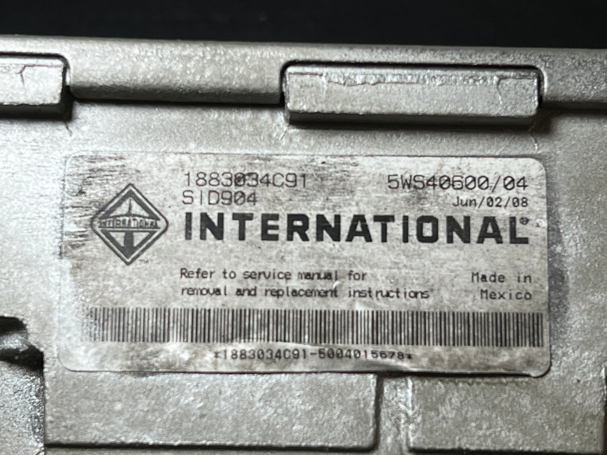2008 International Navistar Maxxforce Engine Control Module (ECM) 1883034C91