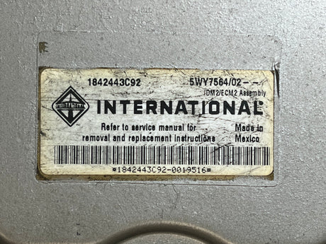International DT466E ECM/ECU/PCU/PCM Part # 1839368C1