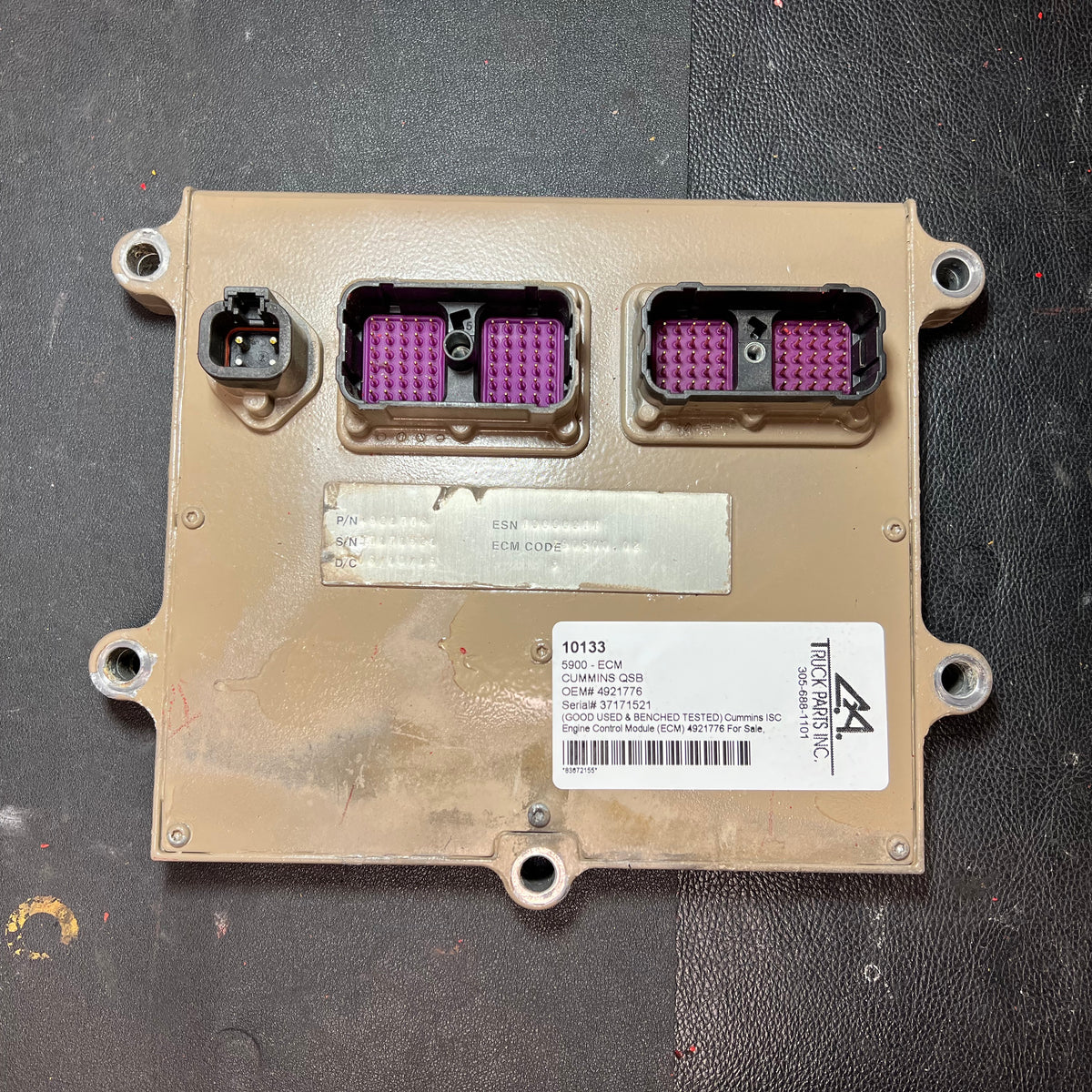 Cummins CM850 Engine Control Module (ECM) 4921776 For Sale, CPL 426 ...