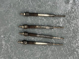 2004 Isuzu 4HK1-TC Denso 5471 / 7031 Fuel Injectors w/ Glow Plugs & Wiring Harness w/ Bolts