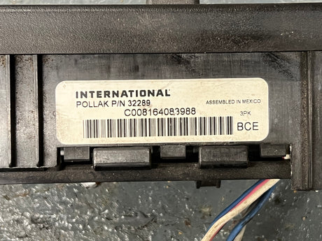 2007 International DuraStar (4400) Switch Panel Dash Pollak P/N 32289