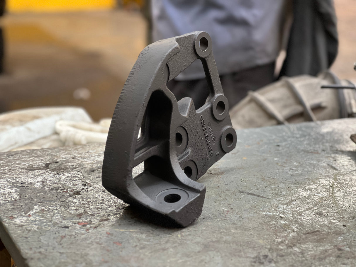 International / Navistar Rear Offset Passenger's Side Engine Support Bracket Part # 3606385C2 For Sale, Off Cummins X15