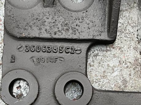 International / Navistar Rear Offset Passenger's Side Engine Support Bracket Part # 3606385C2 For Sale, Off Cummins X15