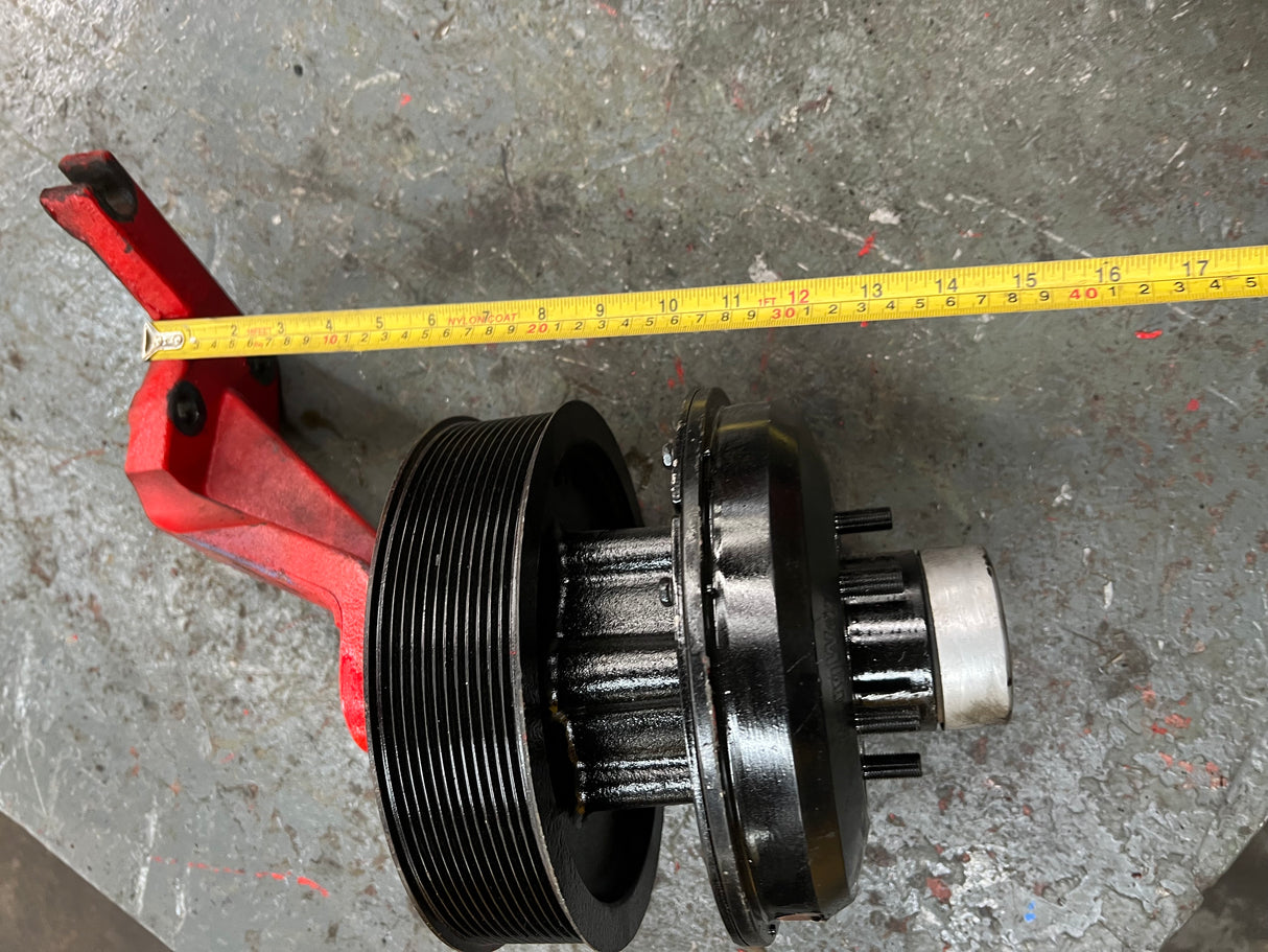 Cummins Borg Warner Fan Clutch Part # 1090-09500-01B For Sale, Pulley P/N 43862, Base P/N 43860